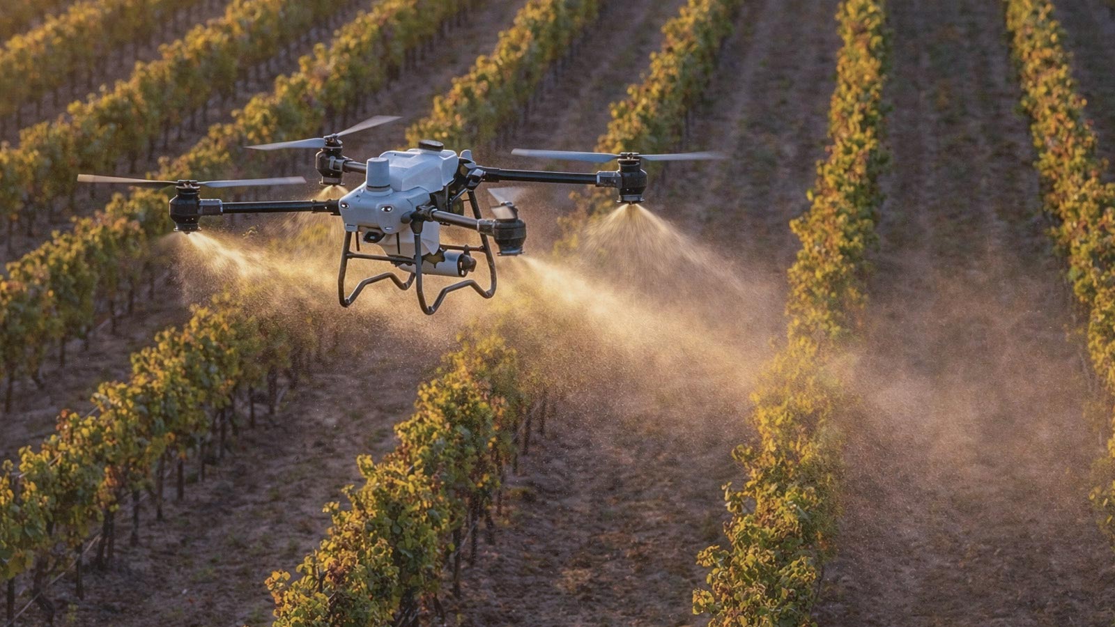 Agricultural Drone Aerial Application
